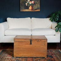 Vintage Rustic Wooden Chest Box