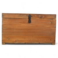 Vintage Rustic Wooden Chest Box