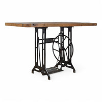 Vintage Sewing Machine Base Table Desk