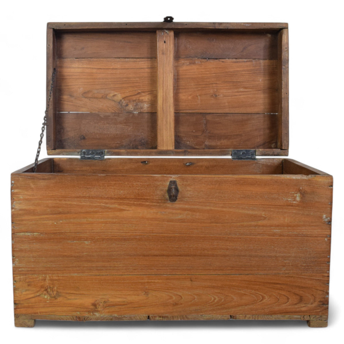 Vintage Rustic Wooden Chest Box