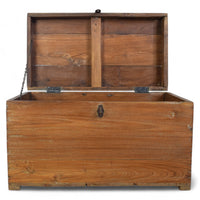 Vintage Rustic Wooden Chest Box