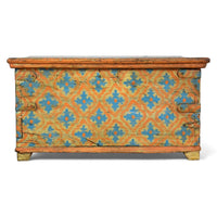 Hand Painted Vintage Chest Trunk Box