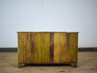 Vintage Worn Painted Rustic Cupboard Cabinet