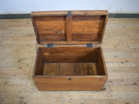Vintage Rustic Wooden Chest Box