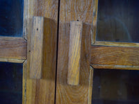 Vintage Rustic Wooden Cupboard Cabinet