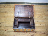 Hand Painted Vintage Chest Trunk Box