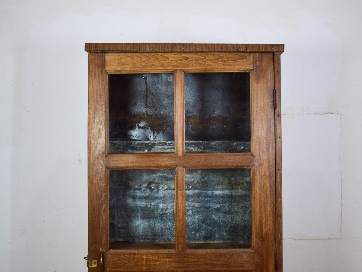 Vintage Wooden Rustic Cupboard Cabinet