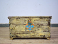 Hand Painted Vintage Chest Trunk Box