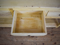 Vintage Solid Wood Rustic Sideboard Cupboard Drawers