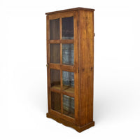 Vintage Wooden Rustic Cupboard Cabinet