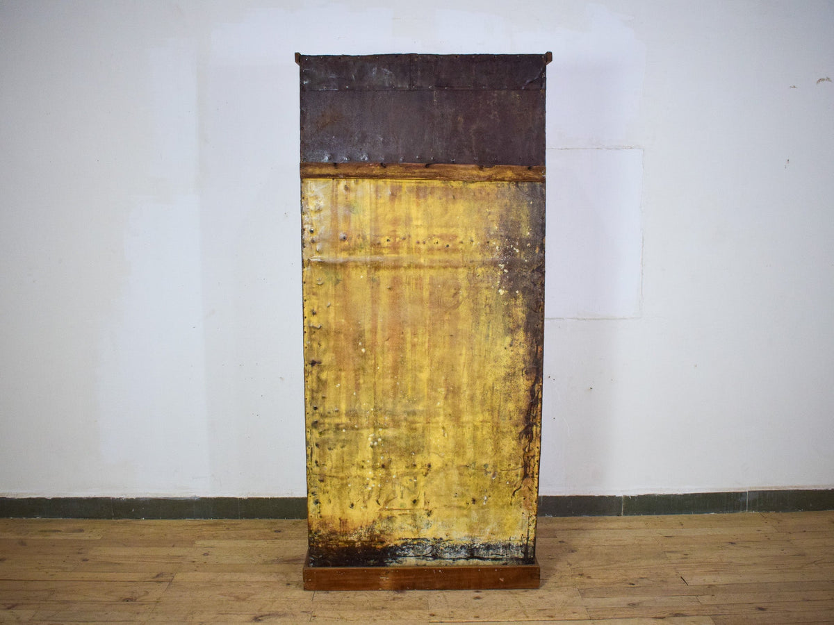 Vintage Wooden Rustic Cupboard Cabinet