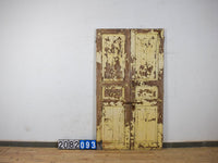 Pair of Antique Vintage Indian Panel Doors