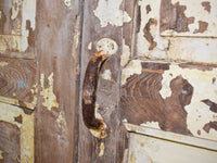 Pair of Antique Vintage Indian Panel Doors