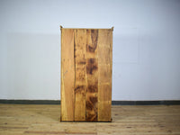 Vintage Rustic Cupboard Cabinet Storage With Antique Tile Decoration