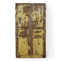Pair of Antique Vintage Indian Panel Doors