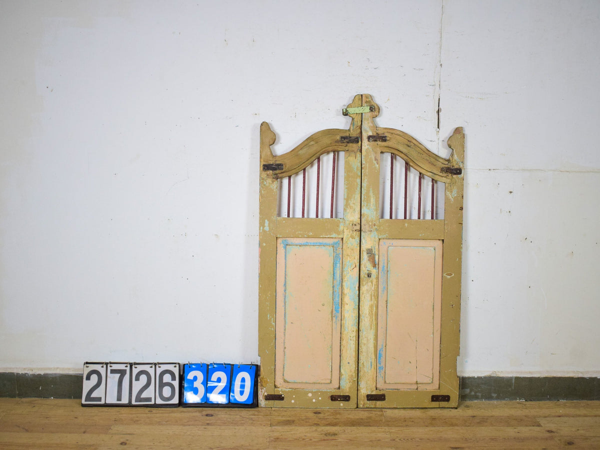 Pair of Vintage Indian Garden Dog Gates