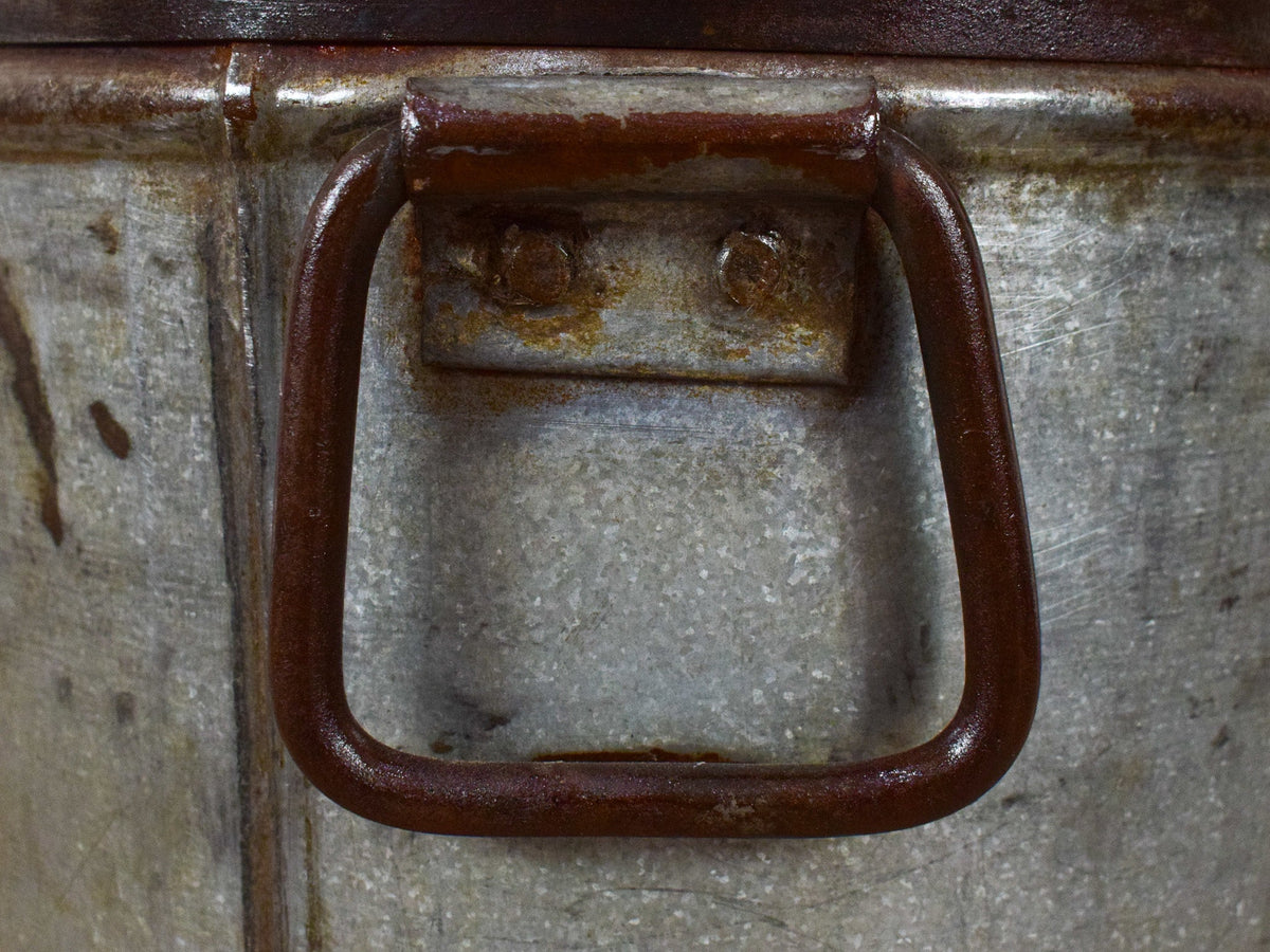 Large Vintage Metal Milk Churn Can Planter