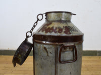Large Vintage Metal Milk Churn Can Planter