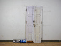 Pair of Antique Vintage Indian Panel Doors