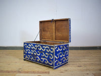 Hand Painted Vintage Chest Trunk Box