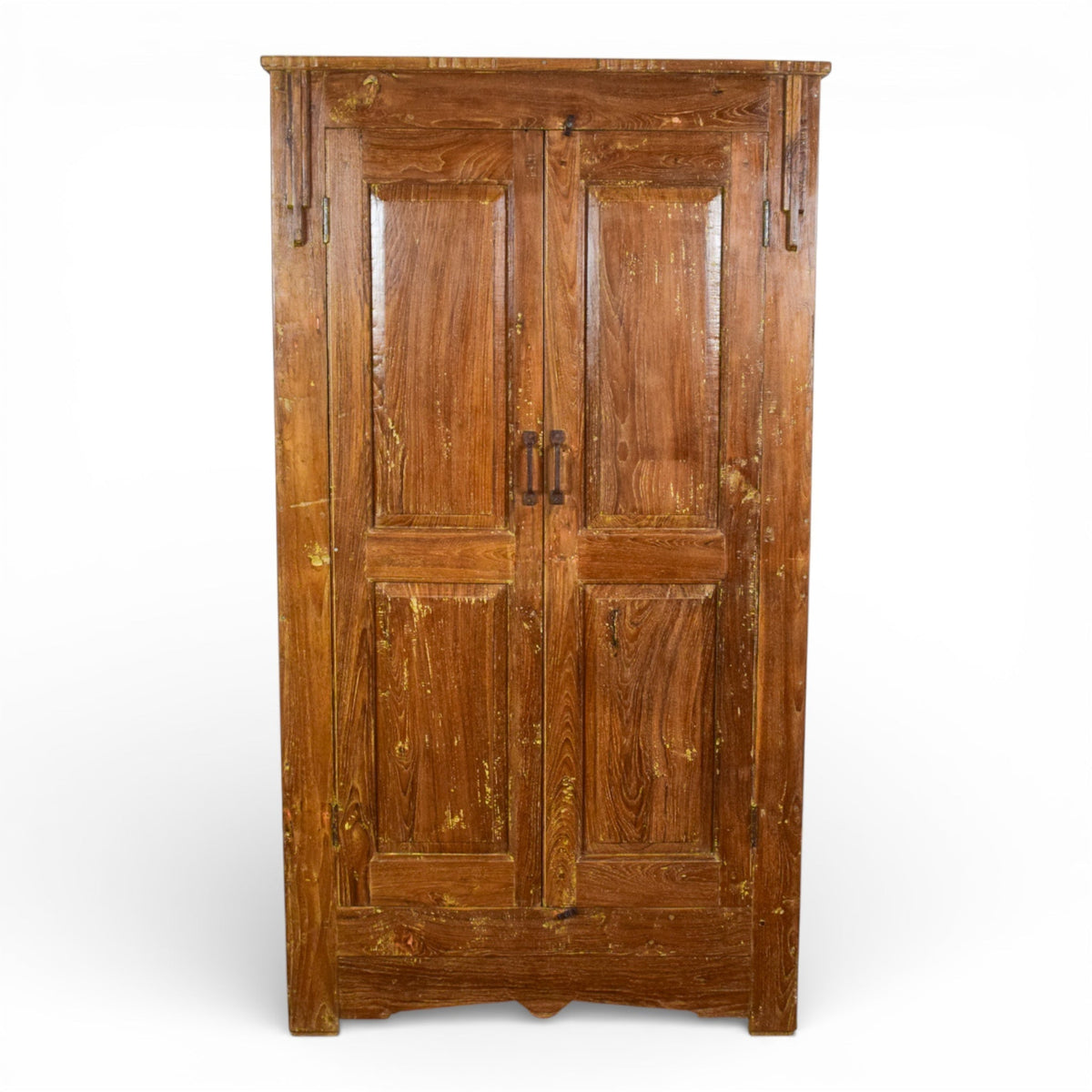 Vintage Wooden Rustic Fitted Interior Cupboard Cabinet