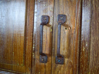 Vintage Wooden Rustic Fitted Interior Cupboard Cabinet