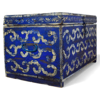 Hand Painted Vintage Chest Trunk Box