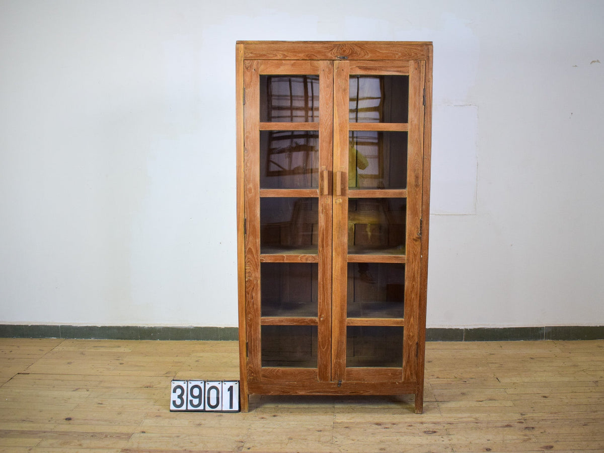 Vintage Wooden Rustic Cupboard Cabinet