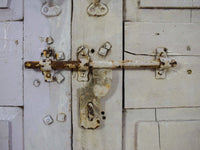 Pair of Antique Vintage Indian Panel Doors
