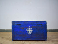 Hand Painted Vintage Chest Trunk Box