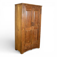 Vintage Wooden Rustic Fitted Interior Cupboard Cabinet
