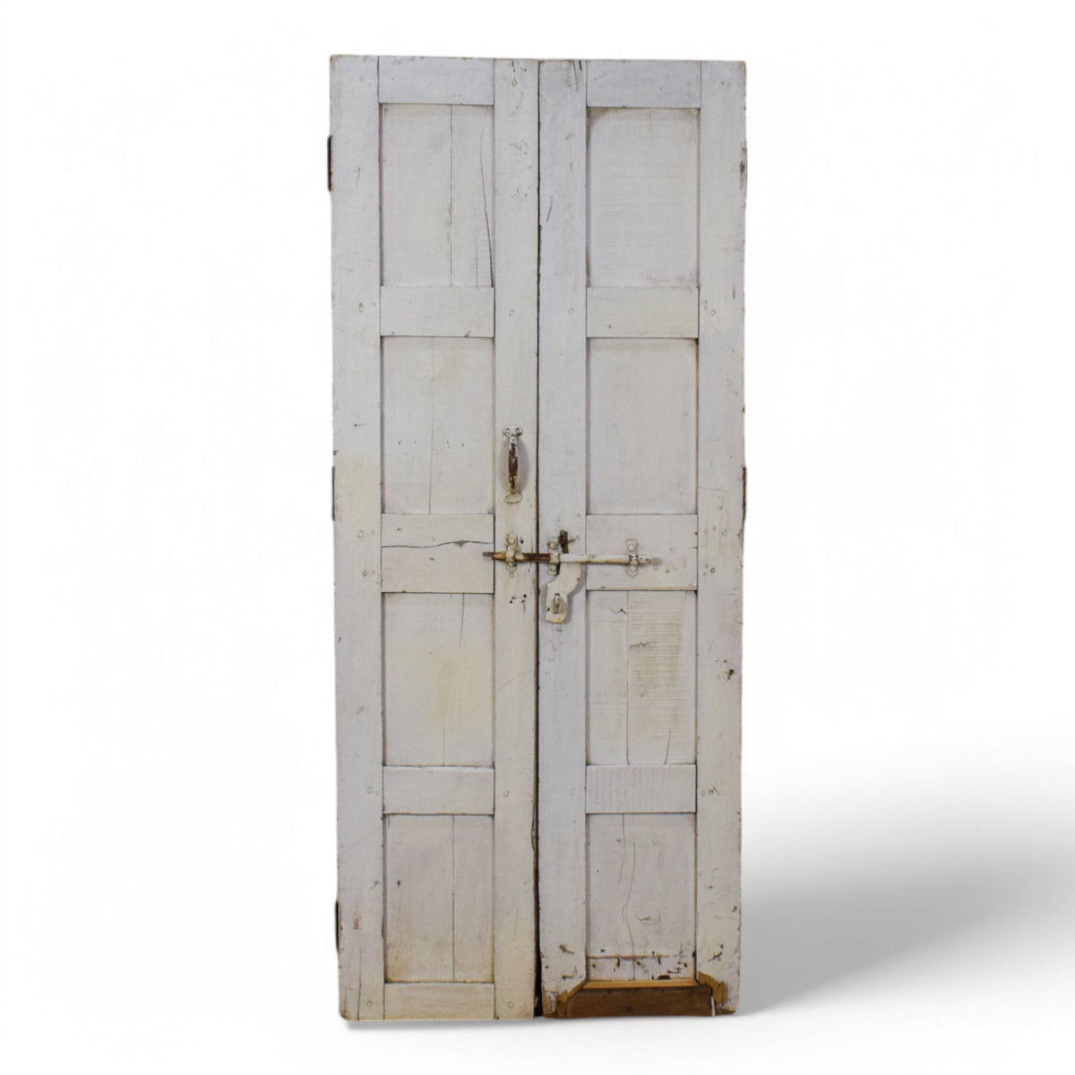 Pair of Antique Vintage Indian Panel Doors
