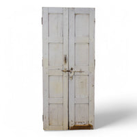 Pair of Antique Vintage Indian Panel Doors