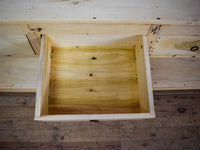 Vintage Solid Wood Rustic Sideboard Cupboard Drawers