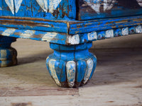Vintage Rustic Hand Painted Cupboard Cabinet