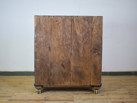 Vintage Rustic Hand Painted Cupboard Cabinet
