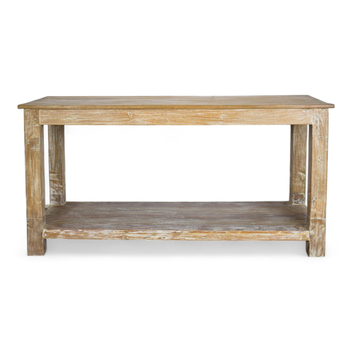 Large Vintage Wooden Sideboard Kitchen Island Display Table