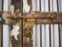 Pair of Antique Vintage Indian Doors Shutters