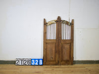 Pair of Vintage Indian Garden Dog Gates