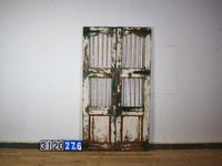 Pair of Antique Vintage Indian Doors Shutters