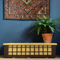 Vintage Rustic Wooden Chest Box Coffee Table