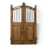 Pair of Vintage Indian Garden Dog Gates