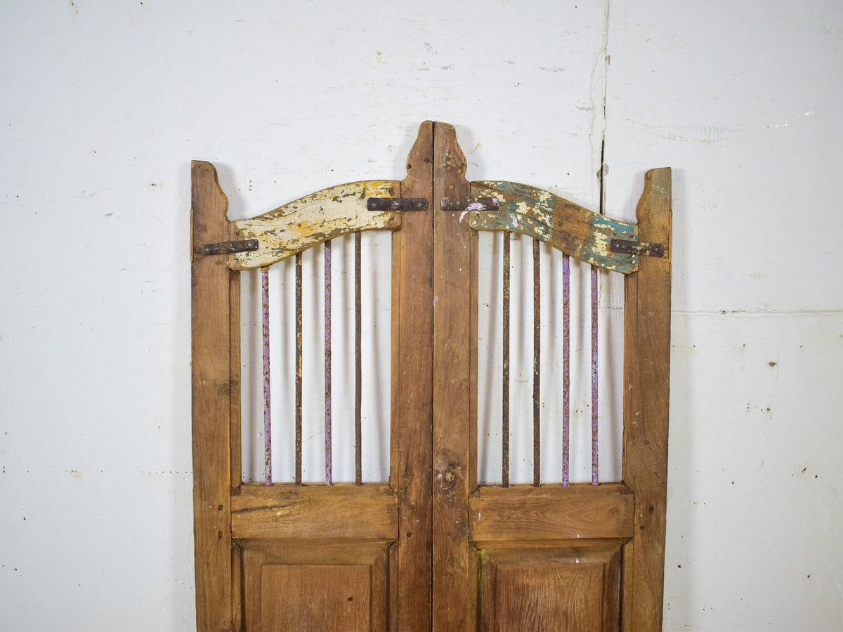 Pair of Vintage Indian Garden Dog Gates