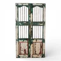 Pair of Antique Vintage Indian Doors Shutters