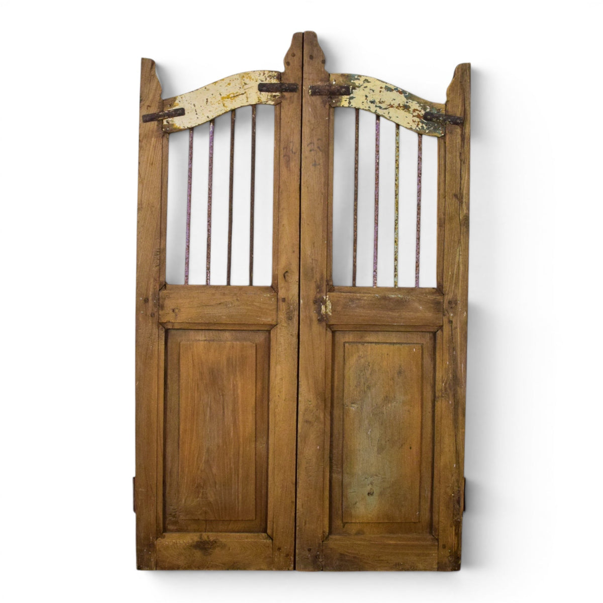 Pair of Vintage Indian Garden Dog Gates