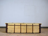 Vintage Rustic Wooden Chest Box Coffee Table