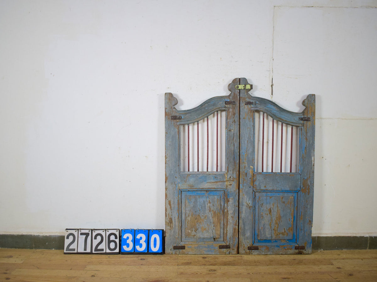 Pair of Vintage Indian Garden Dog Gates