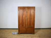 Vintage Large Wooden Rustic Housekeepers Cupboard Cabinet