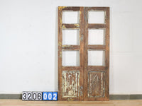 Pair of Antique Vintage Indian Doors Shutters