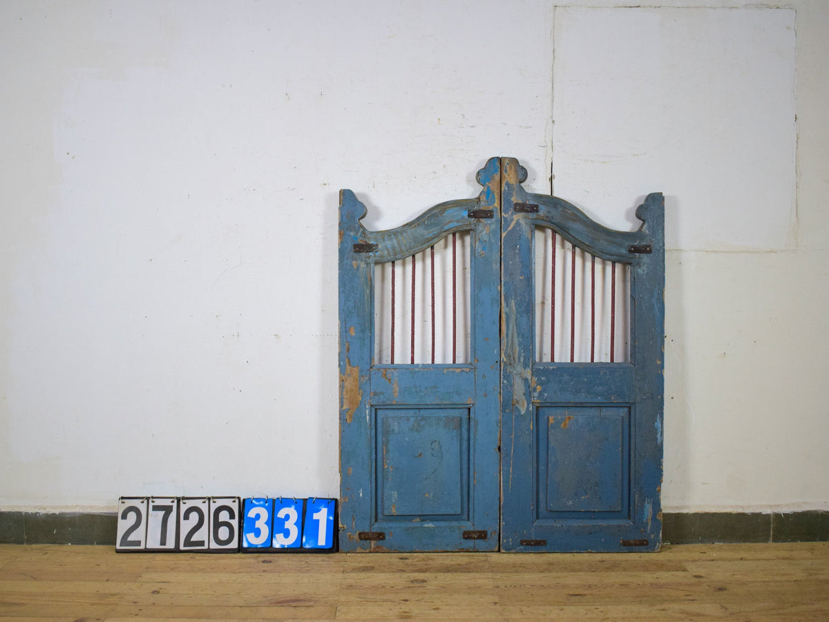 Pair of Vintage Indian Garden Dog Gates